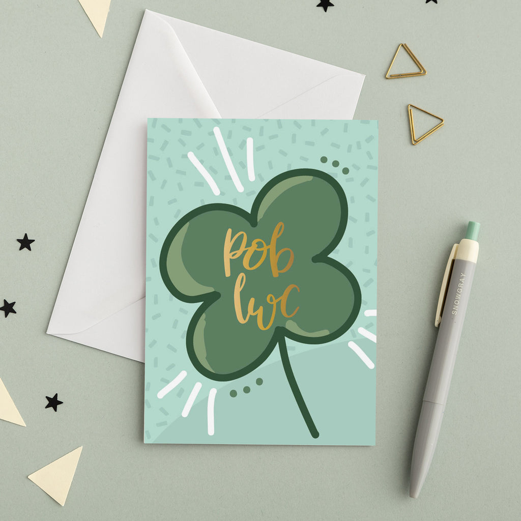 Good luck card &