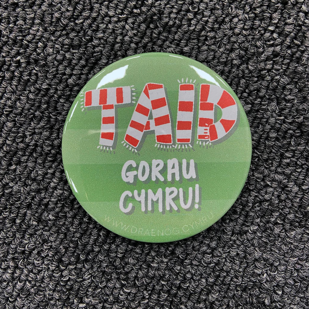 Best Grandad in Wales badge &