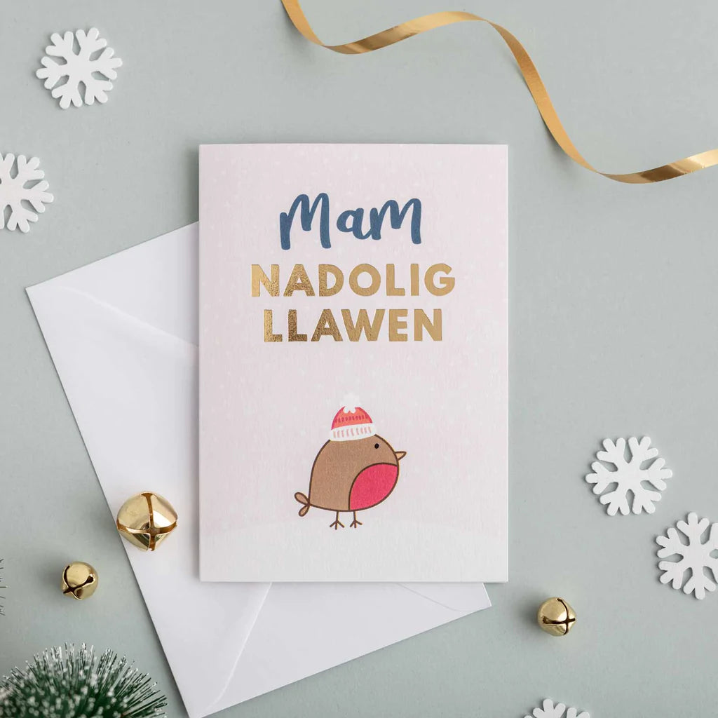 Welsh Christmas card &
