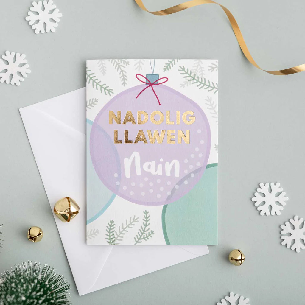 Welsh Christmas card &