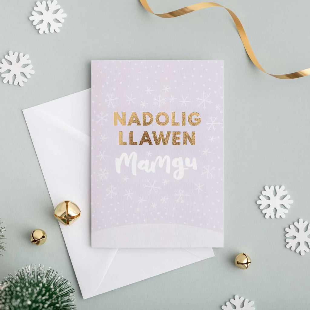 Welsh Christmas card &