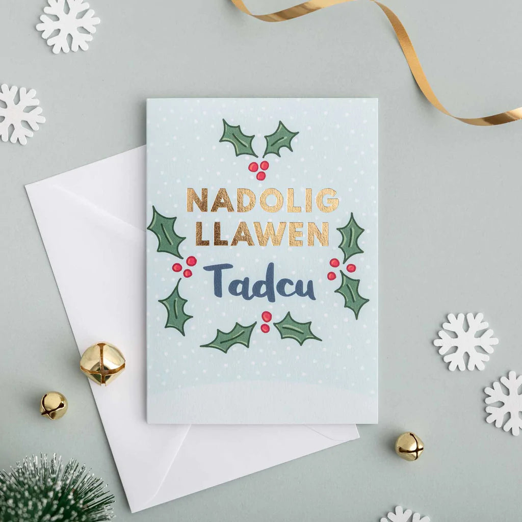 Welsh Christmas card &