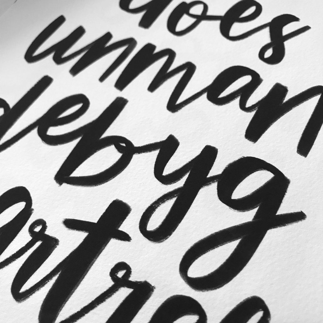 Does Unman Debyg i Gartref Print