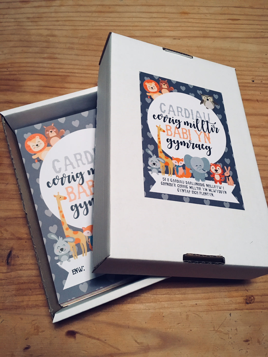 Welsh Baby Milestone Cards