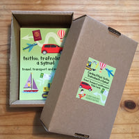 Welsh Travel, Transport & Movement Flash Cards