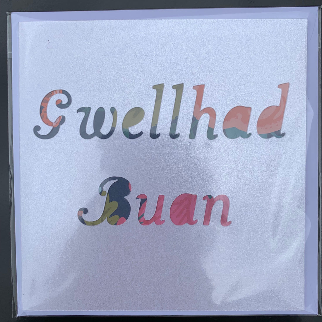 Get well soon card &