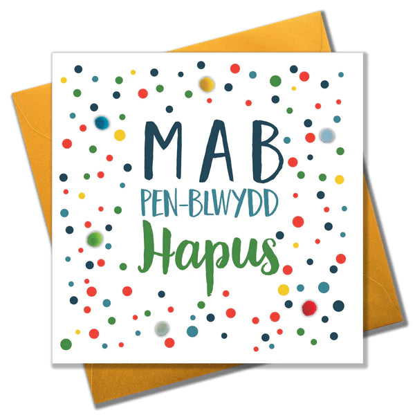 Welsh Birthday card &