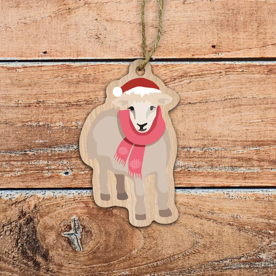 Wooden Christmas Decoration - Nia