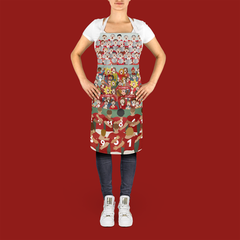 Rugby Game Day Apron