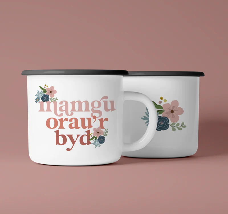 Welsh Ceramic Camping Mug &
