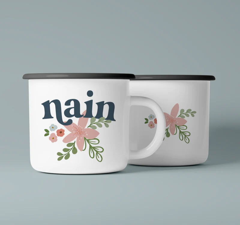 Welsh Ceramic Camping Mug &