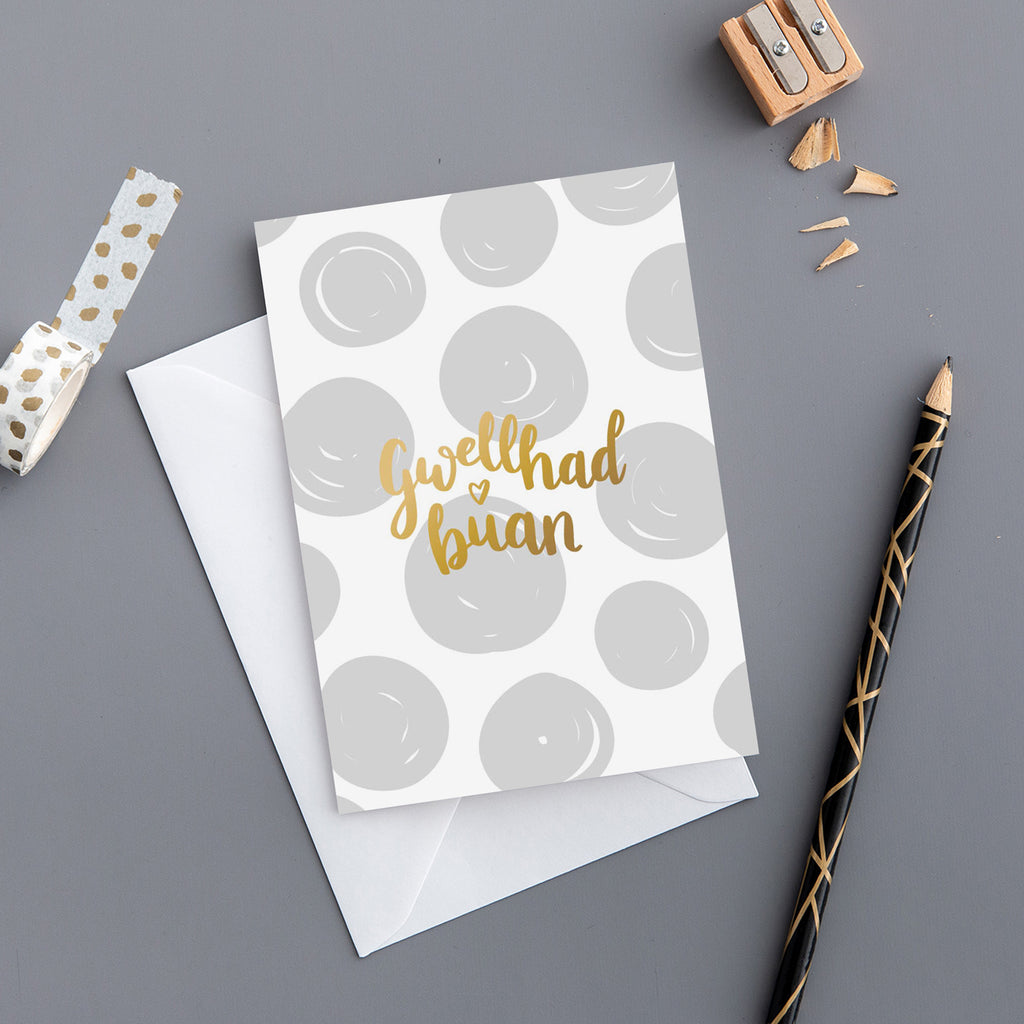 Get well soon card &