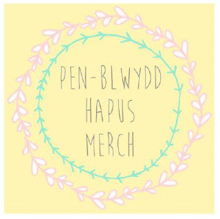 Birthday card 'Pen-blwydd Hapus Merch' daughter wreath