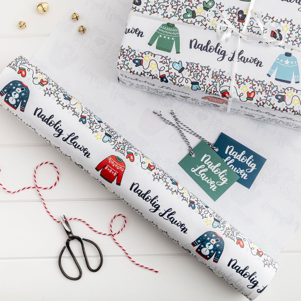 Christmas gift wrap set - Jumpers