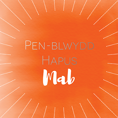 Birthday card 'Pen-blwydd hapus Mab' Son