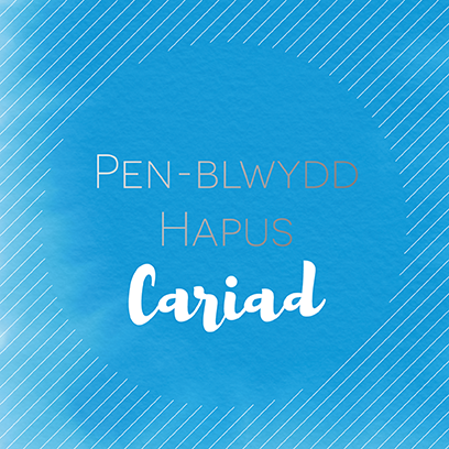 Birthday card 'Pen-blwydd hapus Cariad' Love
