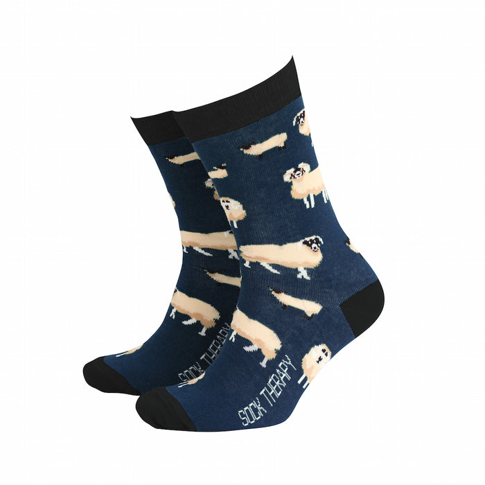 Bamboo Gift Socks - Sheep - Men's