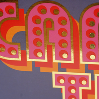 Mother's day card 'Caru Ti Mam' foil