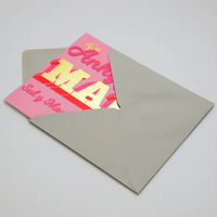 Mother's day card 'Ti'n Anhygoel Mam, Sul y Mamau Hapus' foil