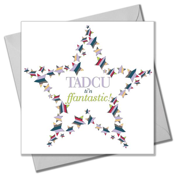 Welsh Father's day card 'Sul y Tadau Hapus, Tadcu