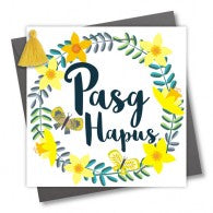 Easter card 'Pasg Hapus' - Tassel