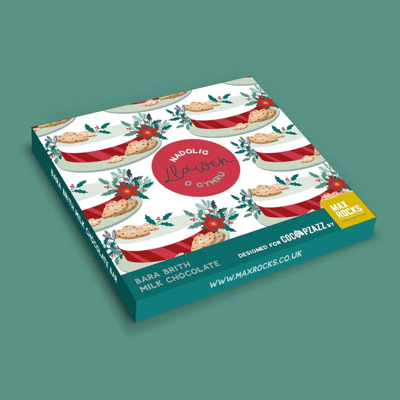Welsh Bara Brith Chocolate Bar 80g