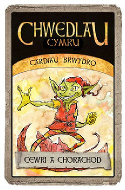 Cardiau Brwydro Chwedlau Cymru: Cewri a Choblynnod