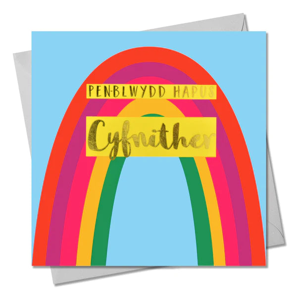 Welsh Birthday Card &