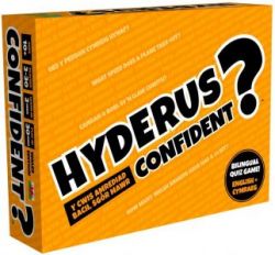 Hyderus? Confident? Gêm Gwis Ddwyieithog am Gymru