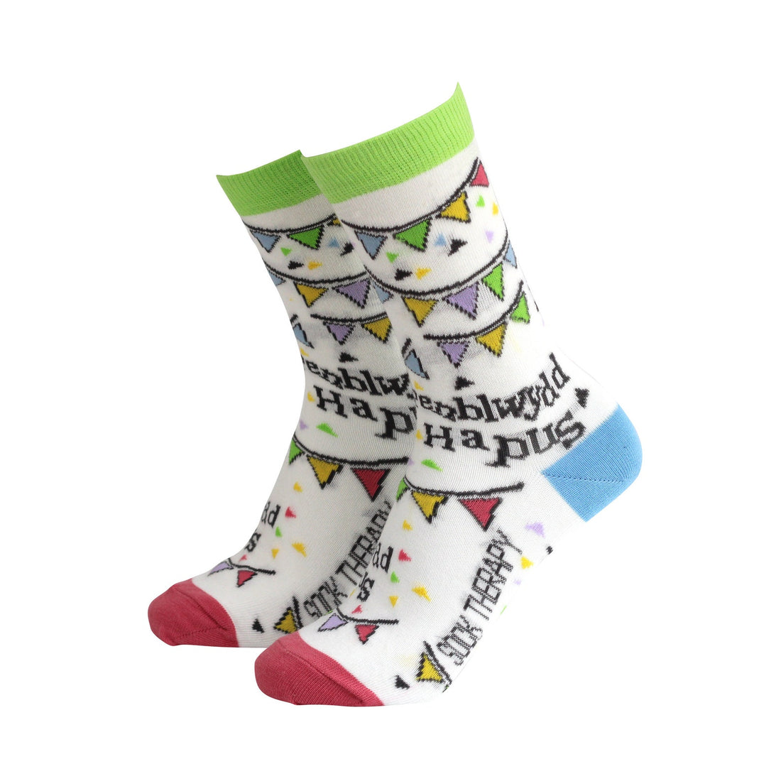 Bamboo Gift Socks - Penblwydd Hapus - Women&