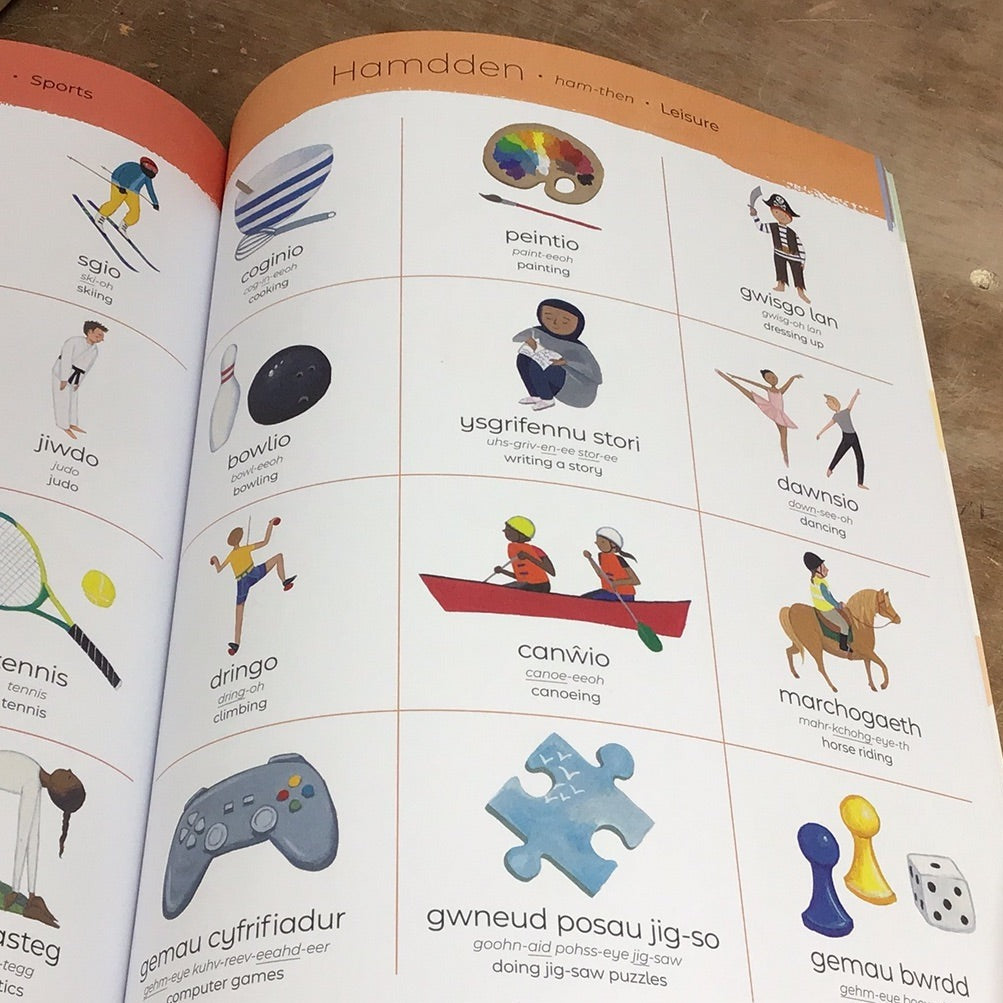 Pawb a Phopeth - Welsh / English Picture Dictionary
