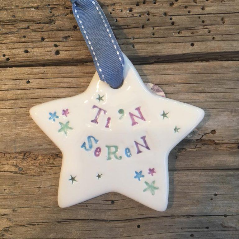 Hand-made Ceramic Star - Ti&