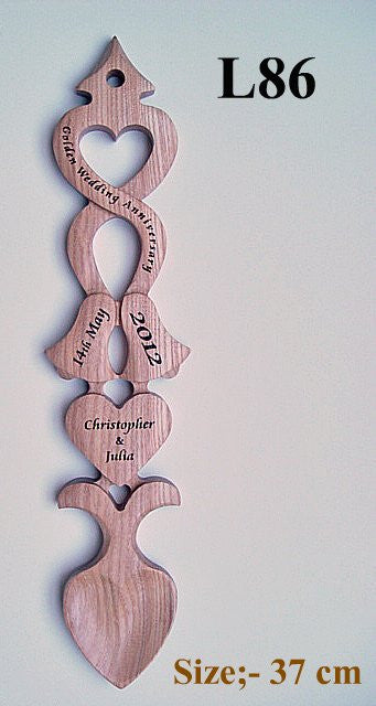 Twist, Bells, Heart Lovespoon