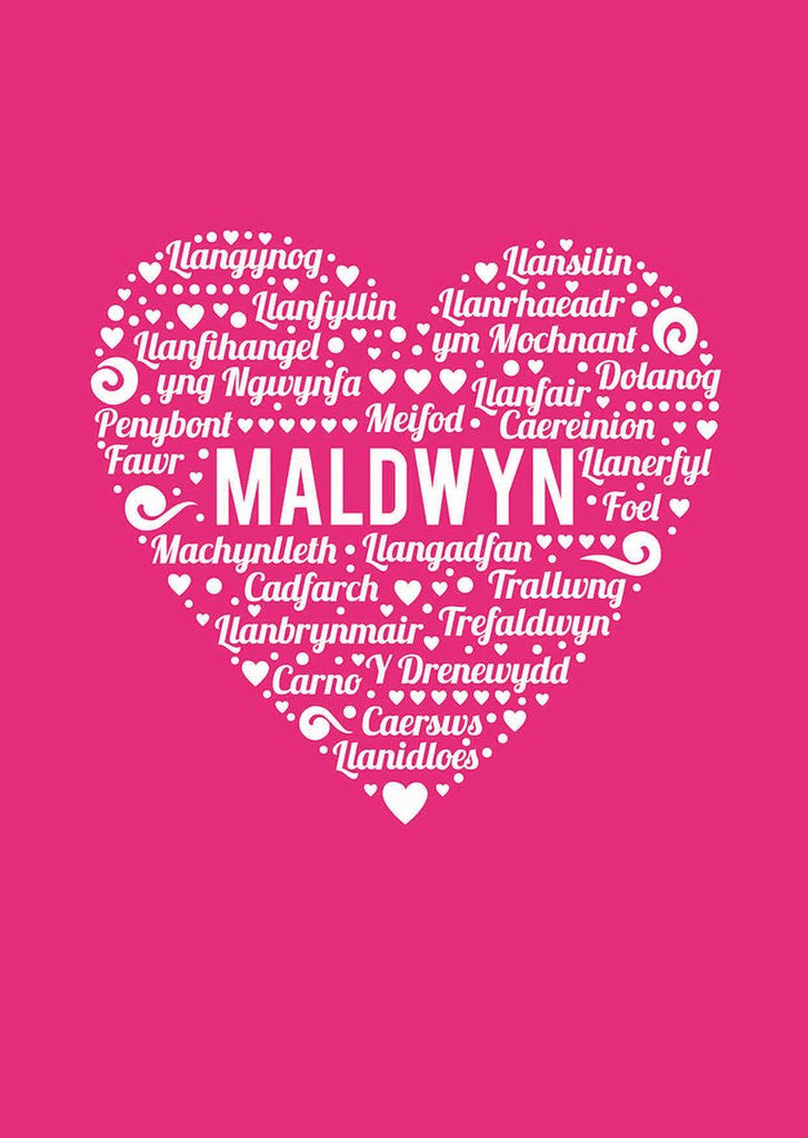 Montgomeryshire card &