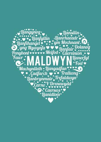 Montgomeryshire card &