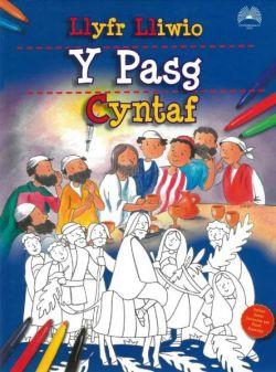 Llyfr Lliwio y Pasg Cyntaf