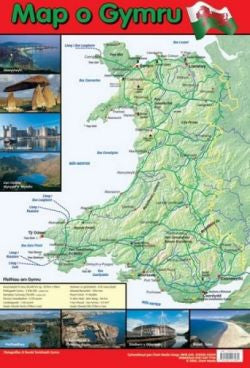 Map o Gymru (Poster)