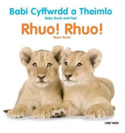 Babi Cyffwrdd a Theimlo: Rhuo! Rhuo! / Baby Touch and Feel: Roar! Roar!