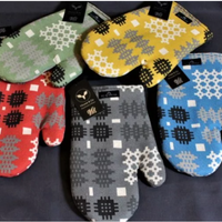 Welsh Blanket Print Oven Glove