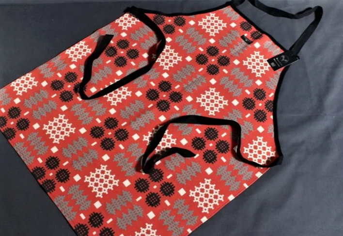 Welsh Blanket Print Apron