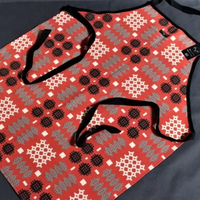 Welsh Blanket Print Apron