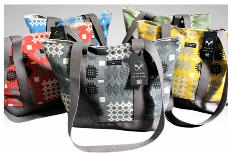 Welsh Blanket Print Shoulder Bag