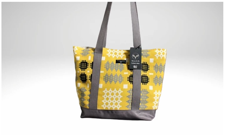 Welsh Blanket Print Shoulder Bag