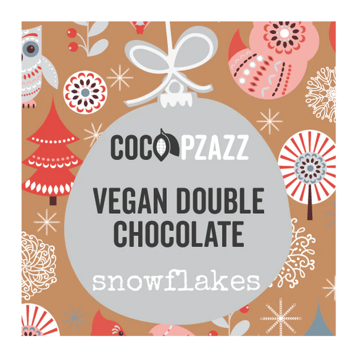 Welsh Vegan Double Chocolate Snowflakes 96g