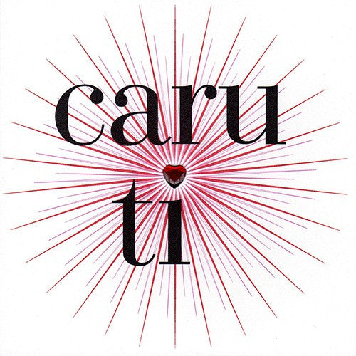 Love card 'Caru ti' I love you